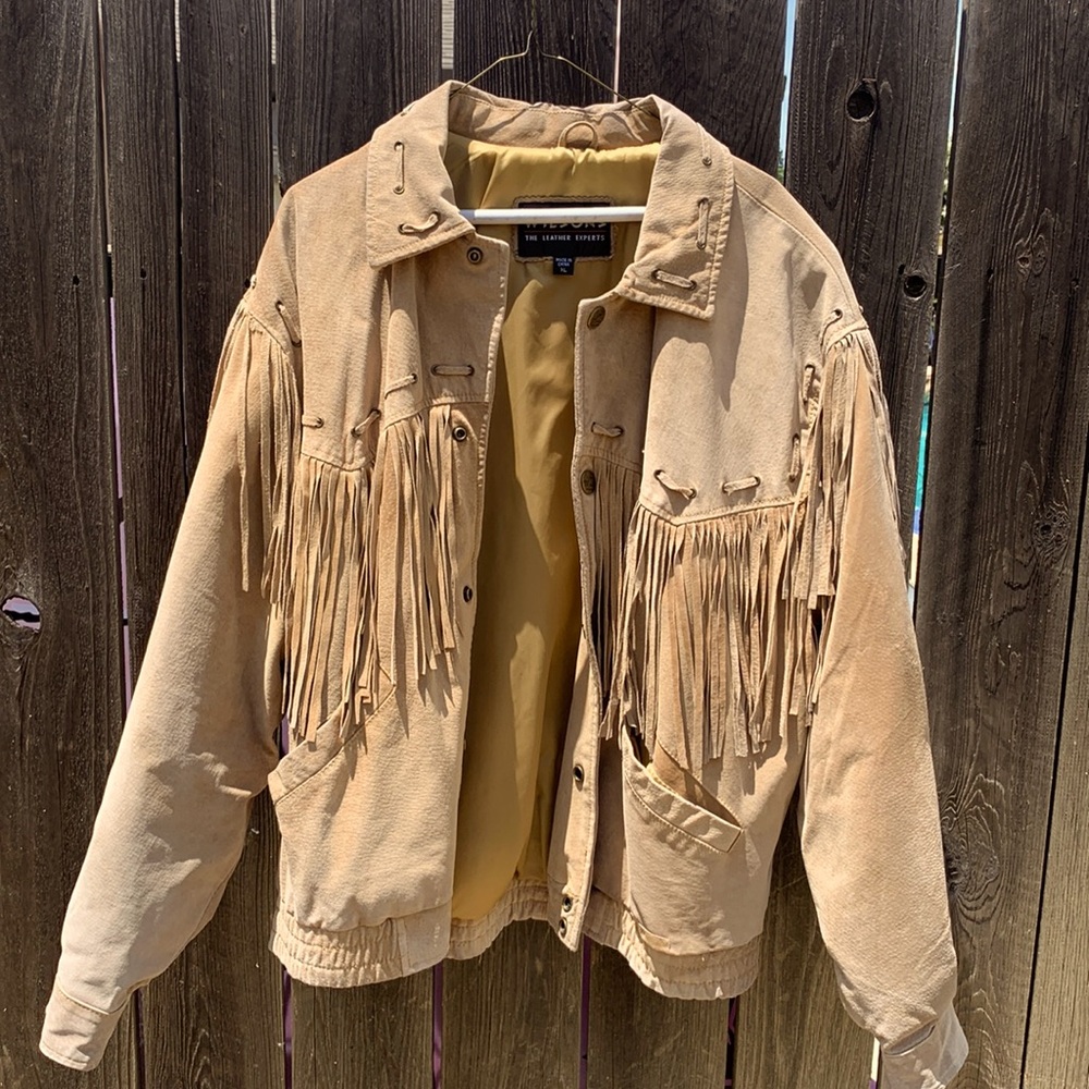 Wilson 100% genuine leather jacket